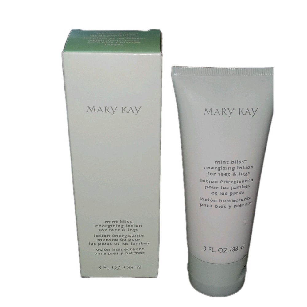 Mary Kay MINT BLISS Energizing Lotion for Feet & Legs 3 fl oz 125872 New in Box